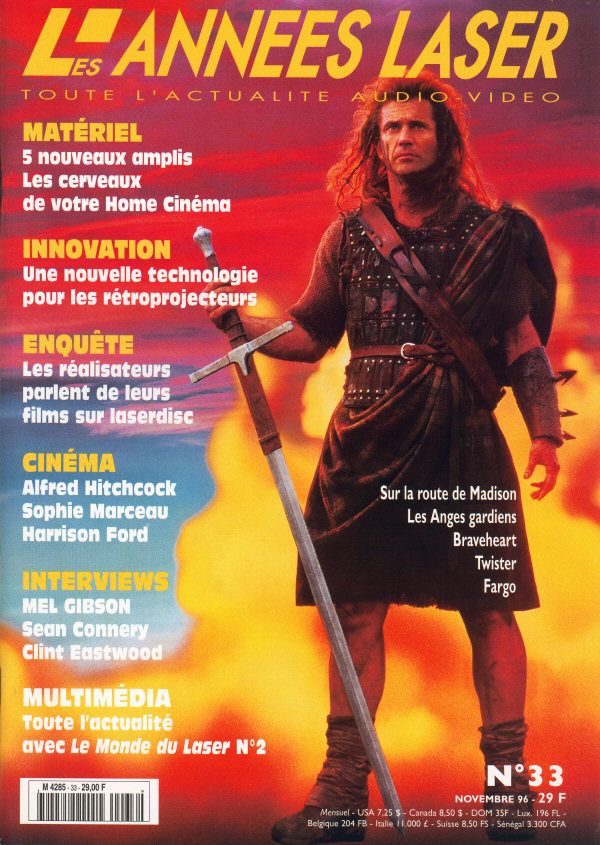 ANNEES LASER | LES magazine side cover Issue 33 November 1996