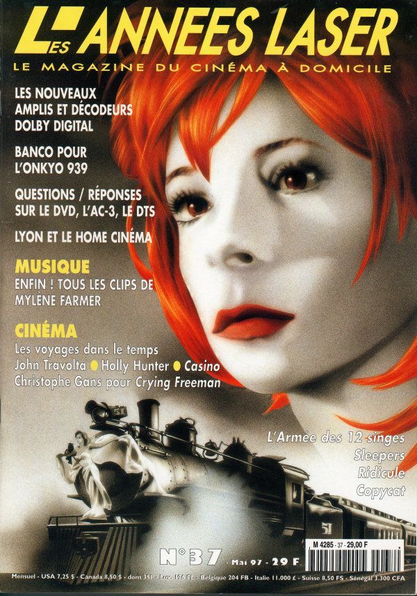 ANNEES LASER | LES magazine side cover Issue 37 May/June 1997