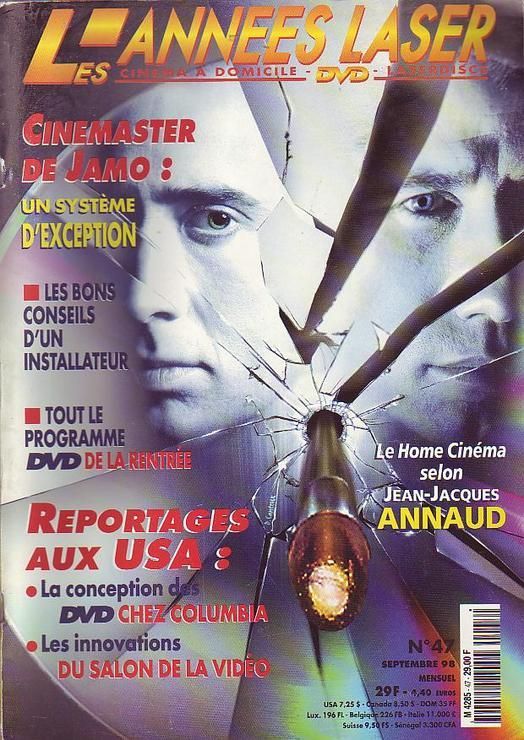 ANNEES LASER | LES magazine side cover Issue 47 September 1998