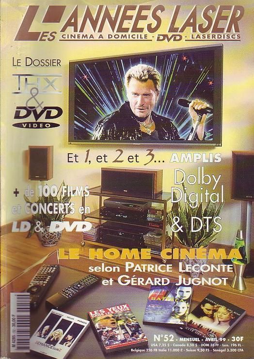 ANNEES LASER | LES magazine side cover Issue 52 April 1999