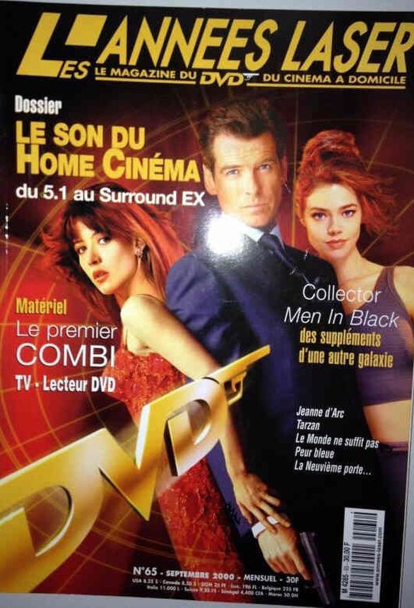 ANNEES LASER | LES magazine side cover Issue 65 September 2000