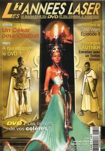 ANNEES LASER | LES magazine side cover Issue 84 September 2002