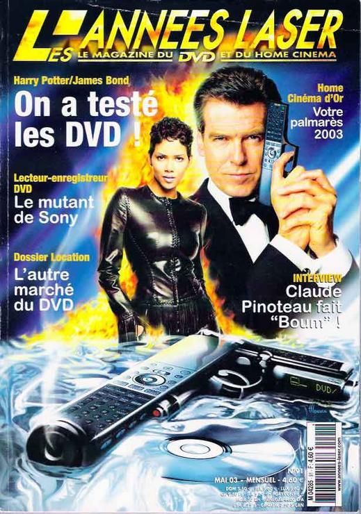 ANNEES LASER | LES magazine side cover Issue 91 May 2003