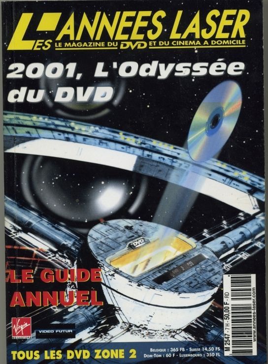 ANNEES LASER | LES magazine side cover  Special #7  2001