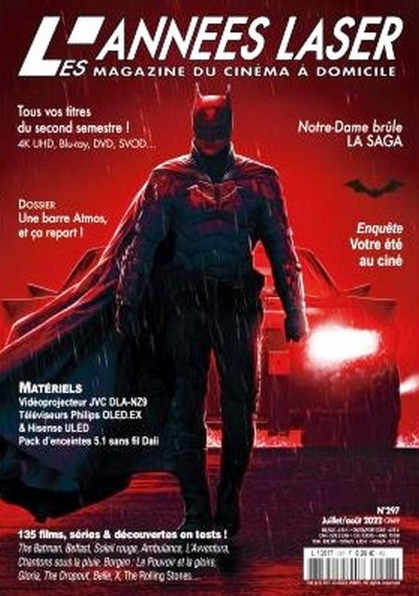 ANNEES LASER | LES magazine side cover Issue 297  July/August 2022