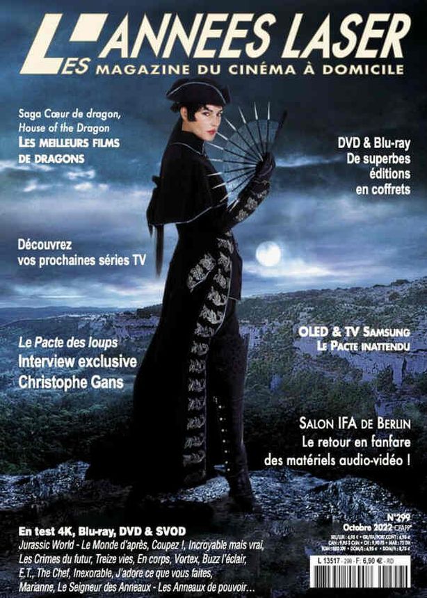 ANNEES LASER | LES magazine side cover Issue 299  October 2022