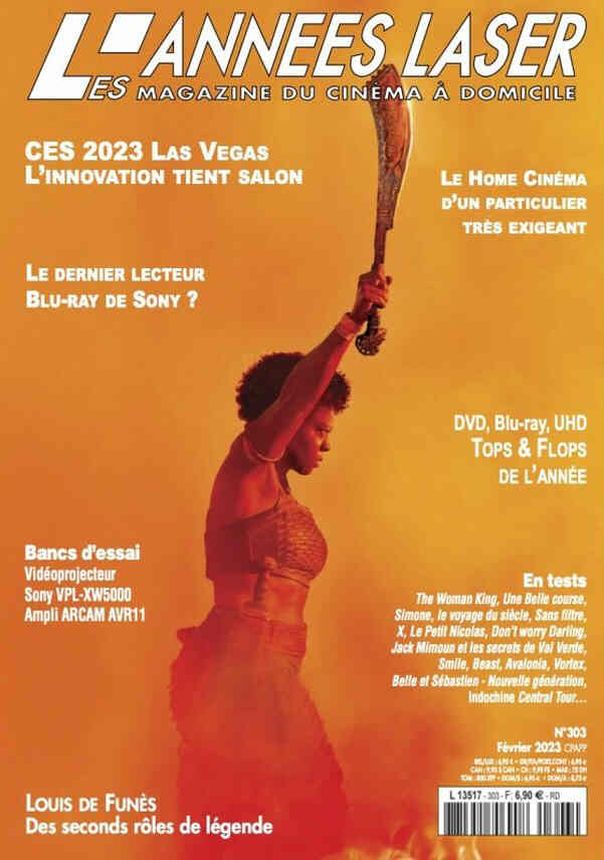 ANNEES LASER | LES magazine side cover Issue 303  February 2023