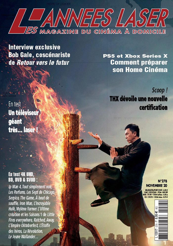 ANNEES LASER | LES magazine side cover Issue 278  November 2020