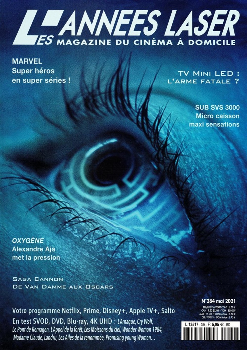 ANNEES LASER | LES magazine side cover Issue 284  May 2021