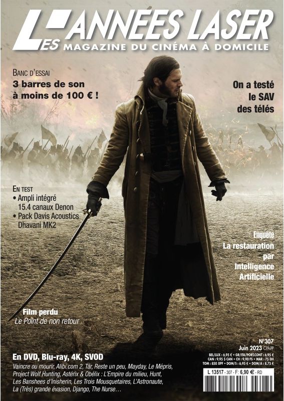ANNEES LASER | LES magazine side cover Issue 307  June 2023