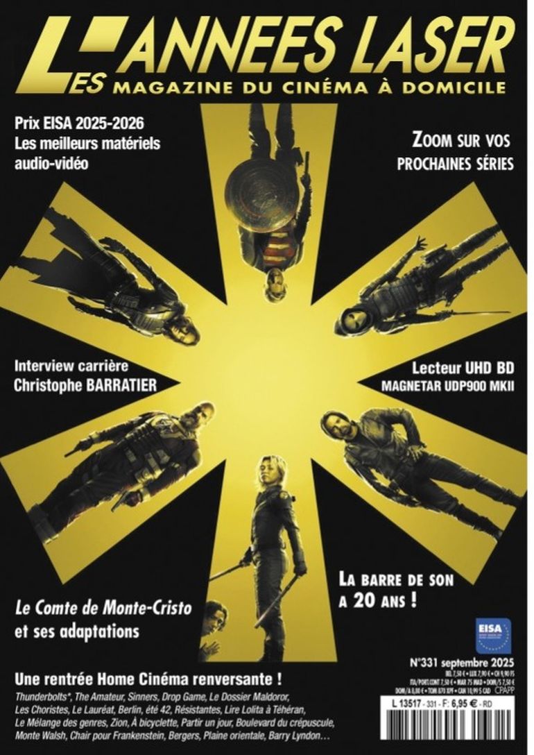 ANNEES LASER | LES magazine side cover Issue 331  September 2025