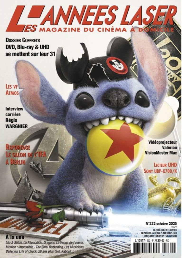 ANNEES LASER | LES magazine side cover Issue 332  October 2025