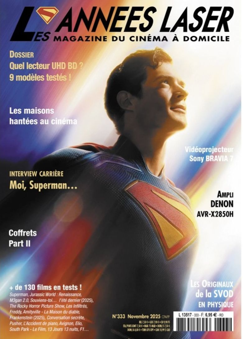 ANNEES LASER | LES magazine side cover Issue 333  November 2025