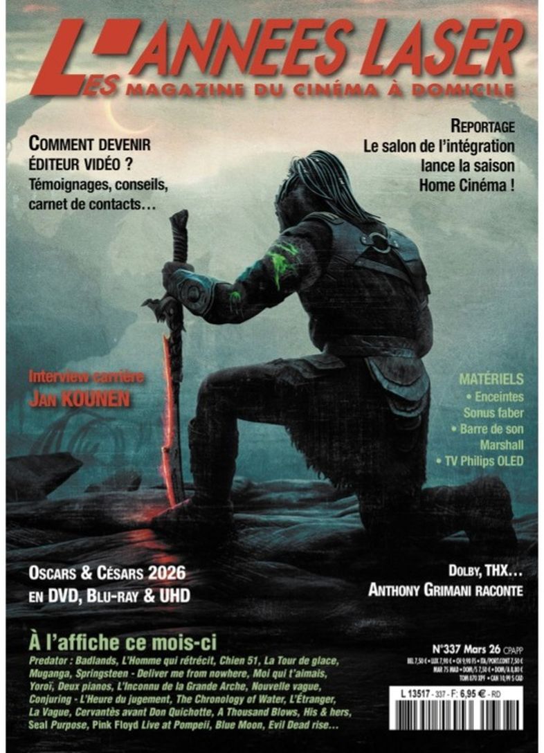 ANNEES LASER | LES magazine side cover Issue 337  March 2026