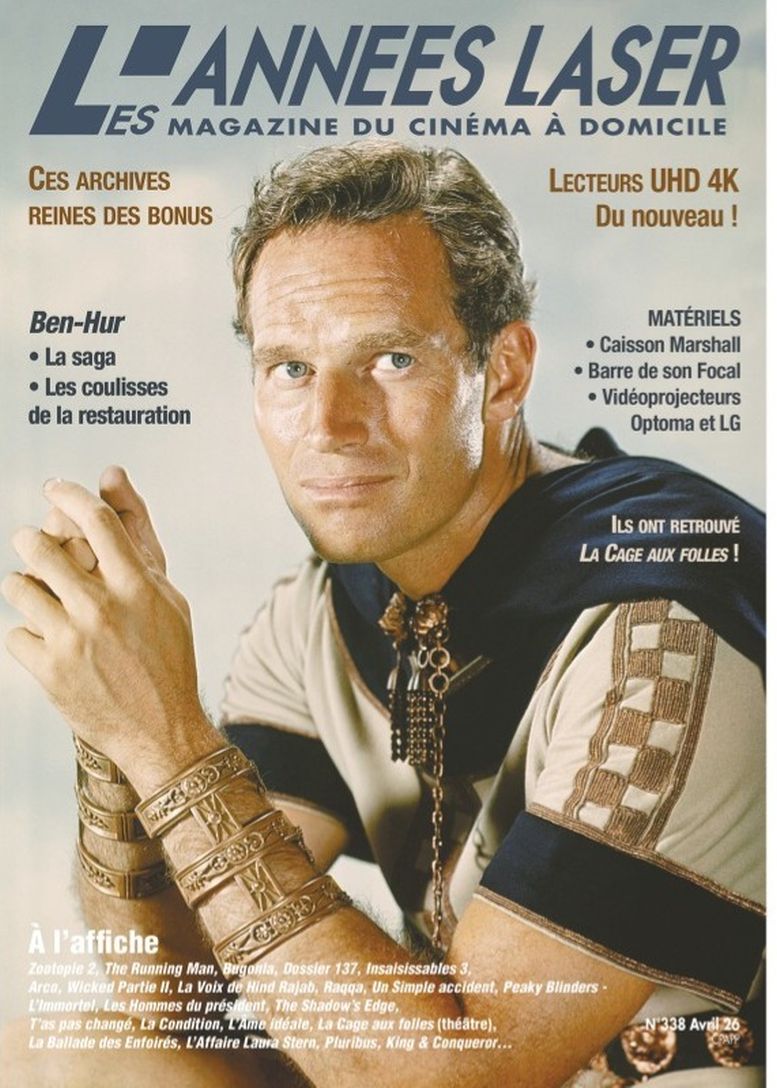 ANNEES LASER | LES magazine side cover Issue 338  April 2026