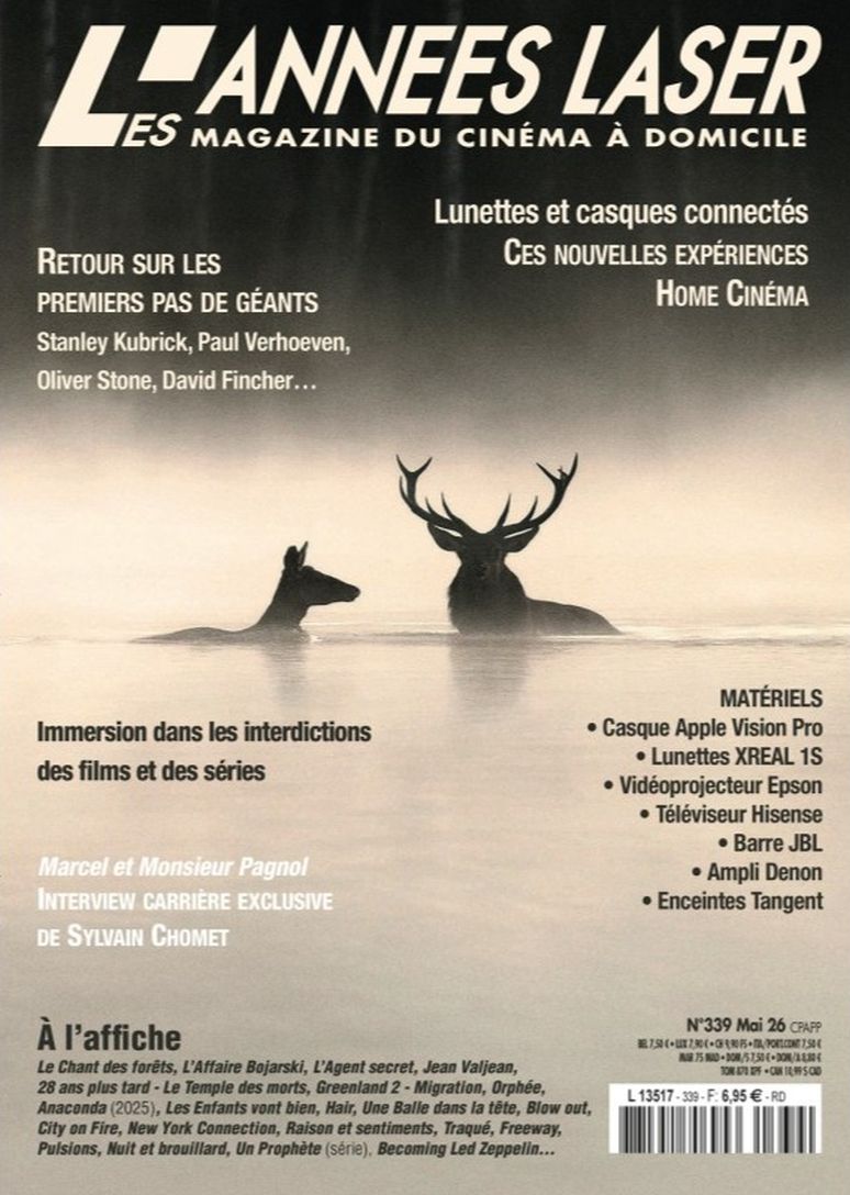 ANNEES LASER | LES magazine side cover Issue 339  May 2026