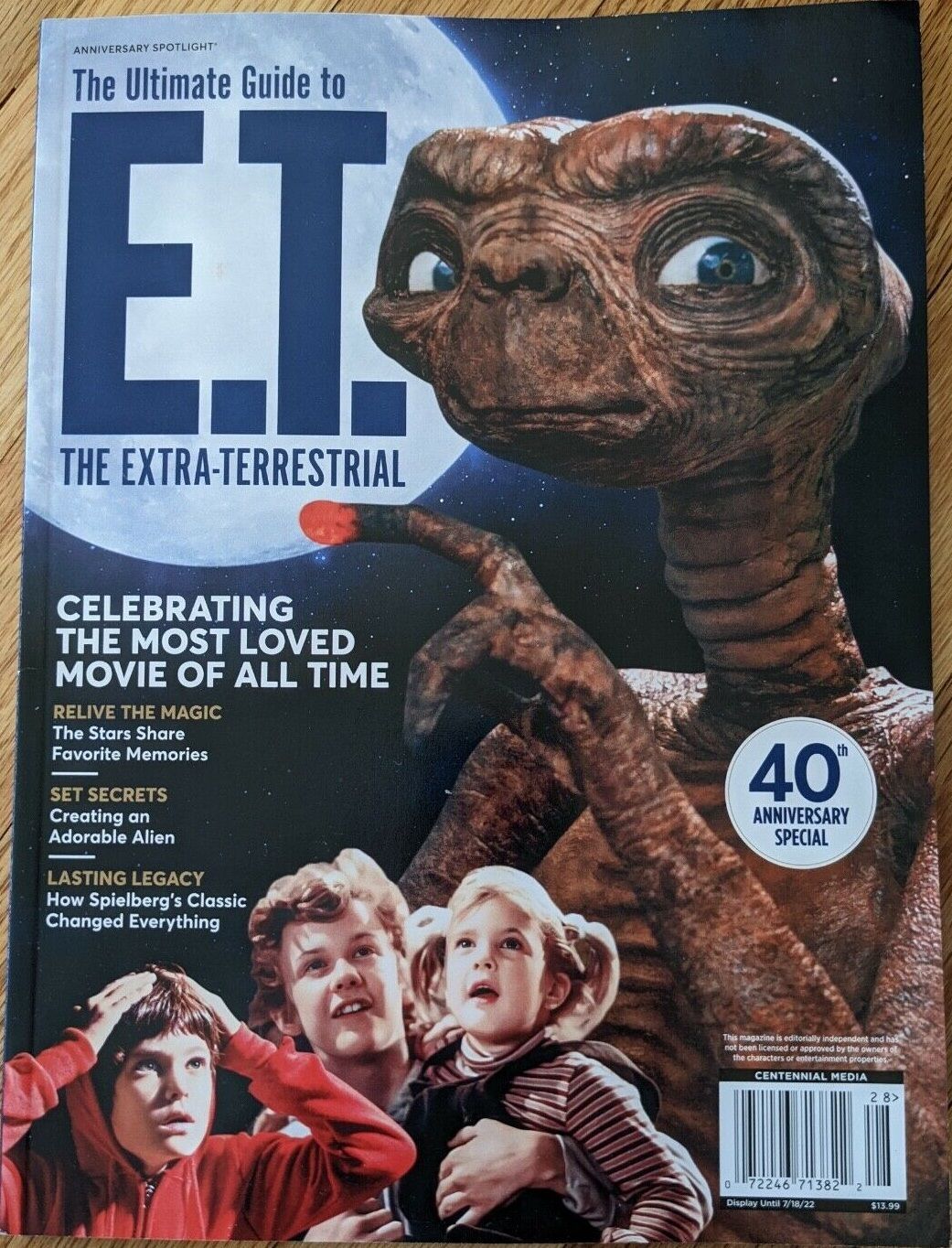 CENTENNIAL ENTERTAINMENT ANNIVERSARY SPOTLIGHT magazine side cover  April/May 2022