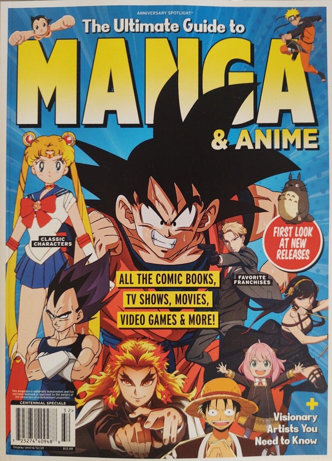 CENTENNIAL ENTERTAINMENT ANNIVERSARY SPOTLIGHT magazine side cover  April/May 2023