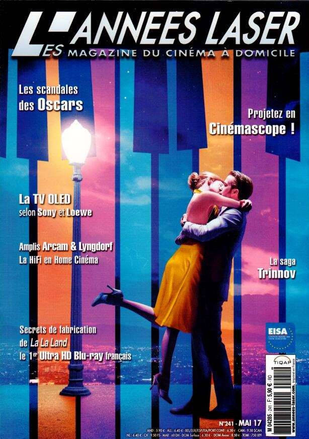 ANNEES LASER | LES magazine side cover Issue 241 May 2017