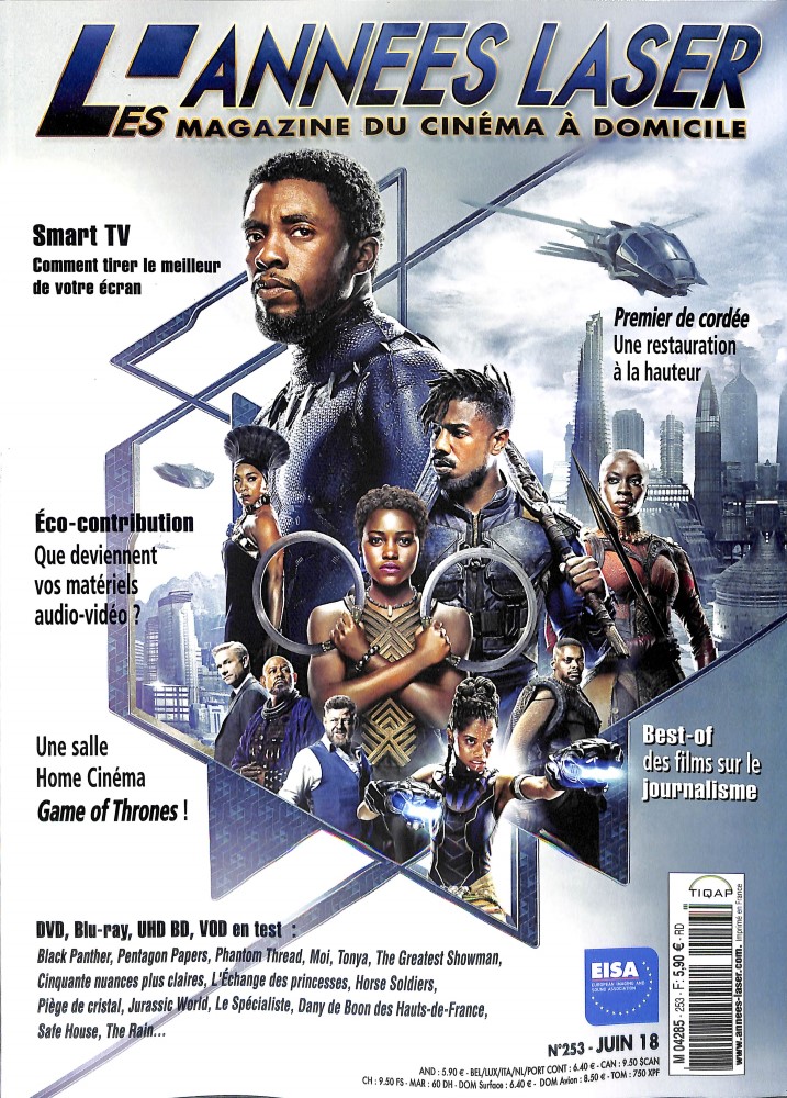 ANNEES LASER | LES magazine side cover Issue 253  June 2018