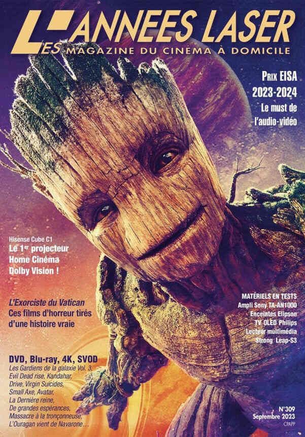 ANNEES LASER | LES magazine side cover Issue 309  September 2023