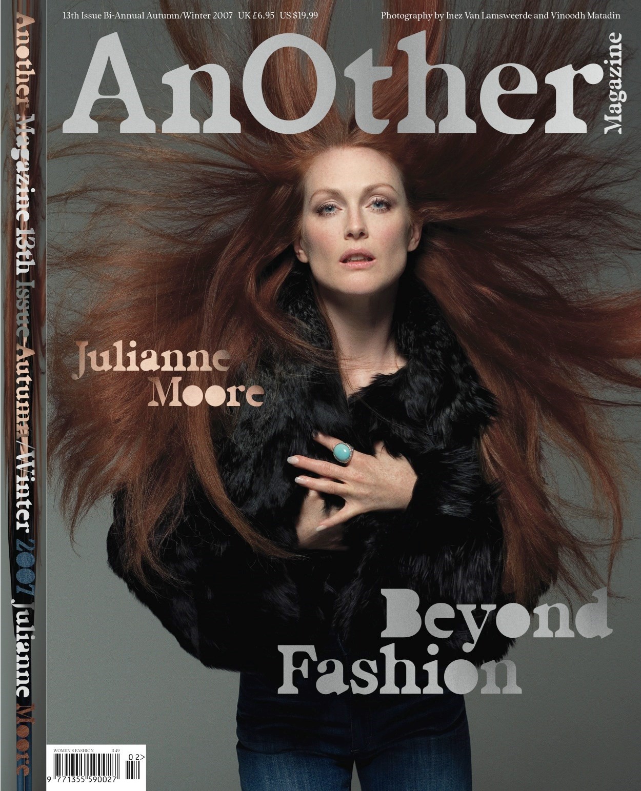 ANOTHER magazine side cover Issue 13 Autumn 2007