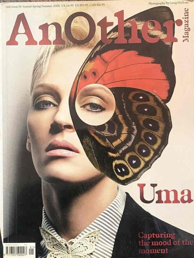 ANOTHER magazine side cover Issue 14 Spring 2008