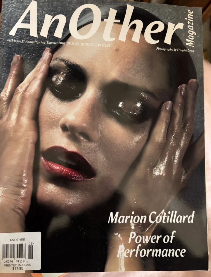 ANOTHER magazine cover Issue 18 Spring 2010