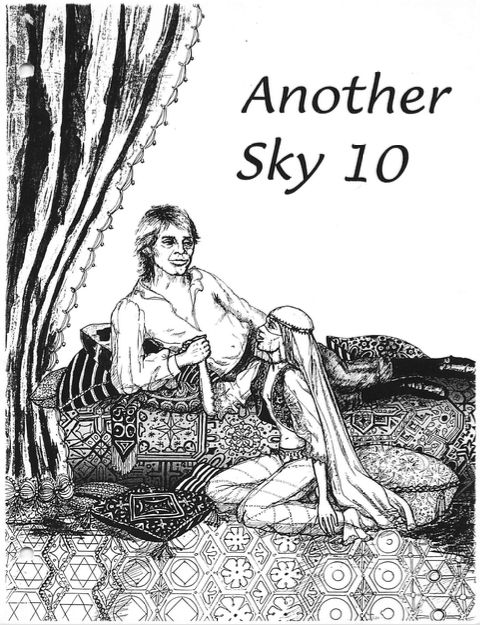 ANOTHER SKY magazine side cover Issue 10  December 1996