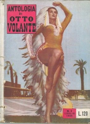 ANTOLOGIA DI OTTO VOLANTE magazine side cover Issue 3 July 1954