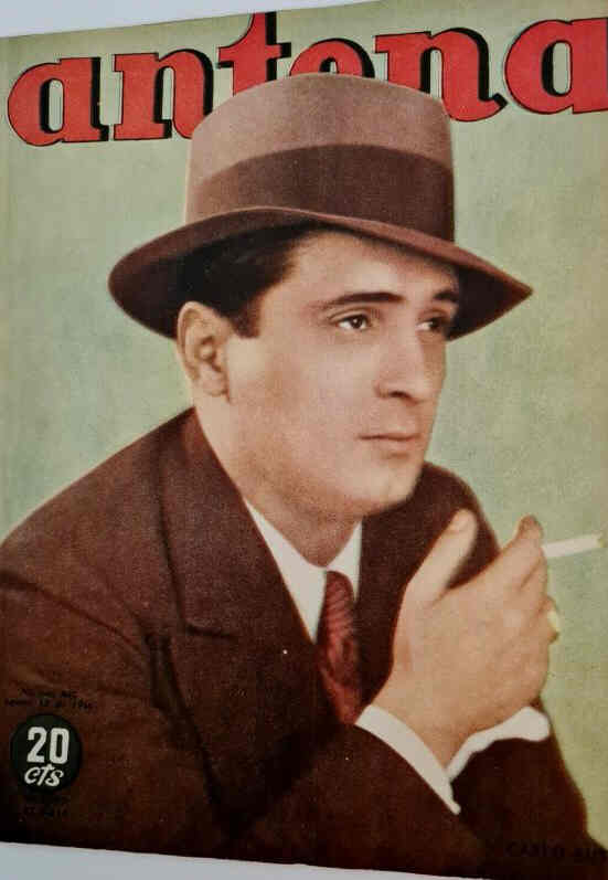 ANTENA magazine side cover Issue 807 13 August 1946