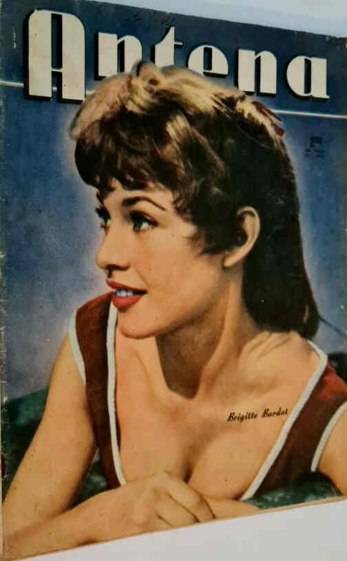ANTENA magazine side cover Issue 1388 17 December 1957