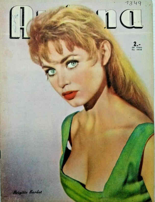 ANTENA magazine side cover Issue 1349   1957