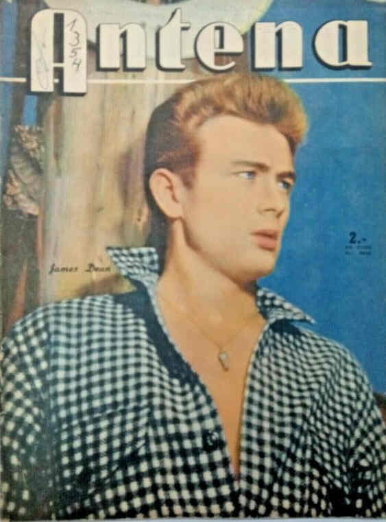 ANTENA magazine side cover Issue 1354   1957