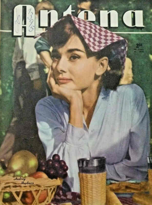 ANTENA magazine side cover Issue 1395 February 1958