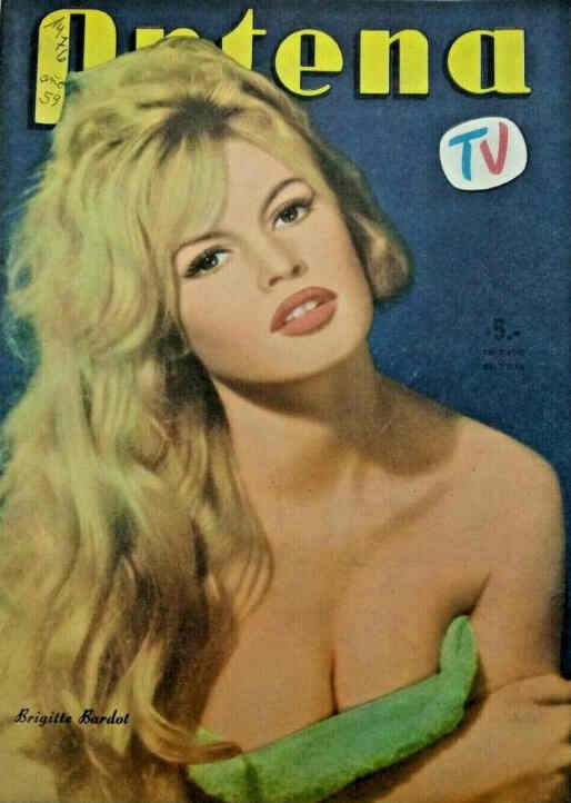 ANTENA magazine side cover Issue 1476   1959