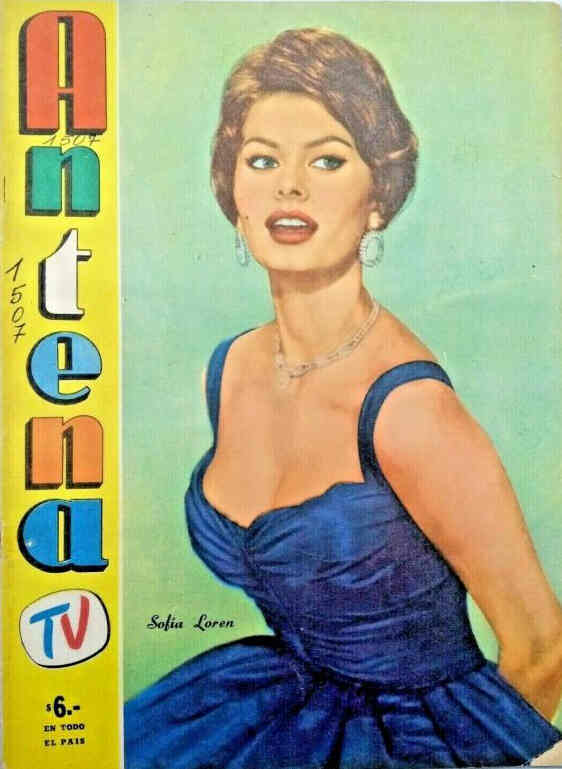 ANTENA magazine side cover Issue 1507 29 March 1960
