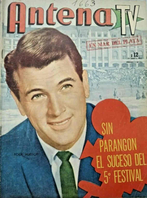 ANTENA magazine side cover Issue 1663   1963