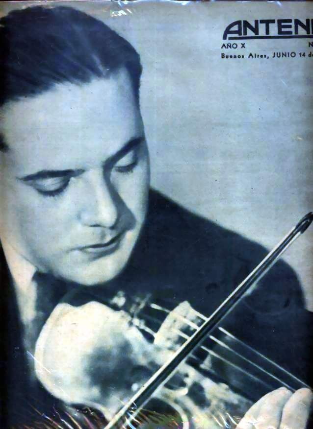 ANTENA magazine side cover Issue 486 14 June 1940