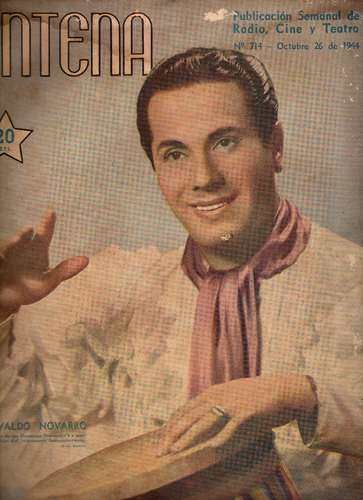 ANTENA magazine side cover Issue 714 26 October 1944