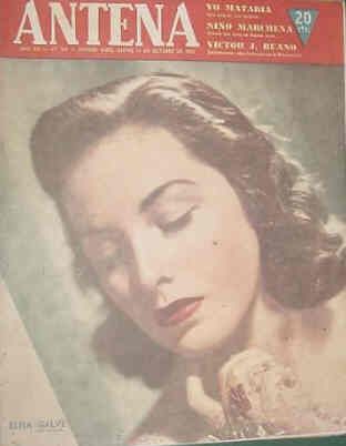 ANTENA magazine side cover Issue 764 11 October 1945