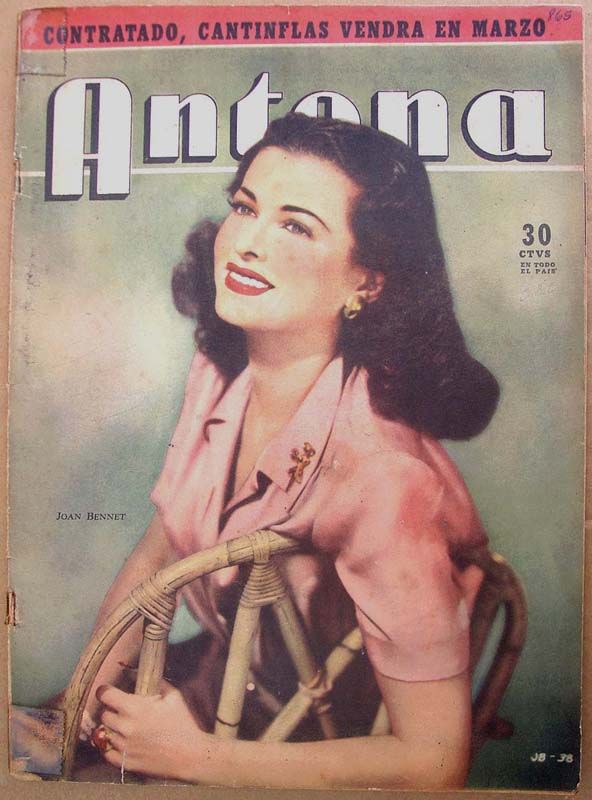 ANTENA magazine side cover Issue 865 23 September 1947