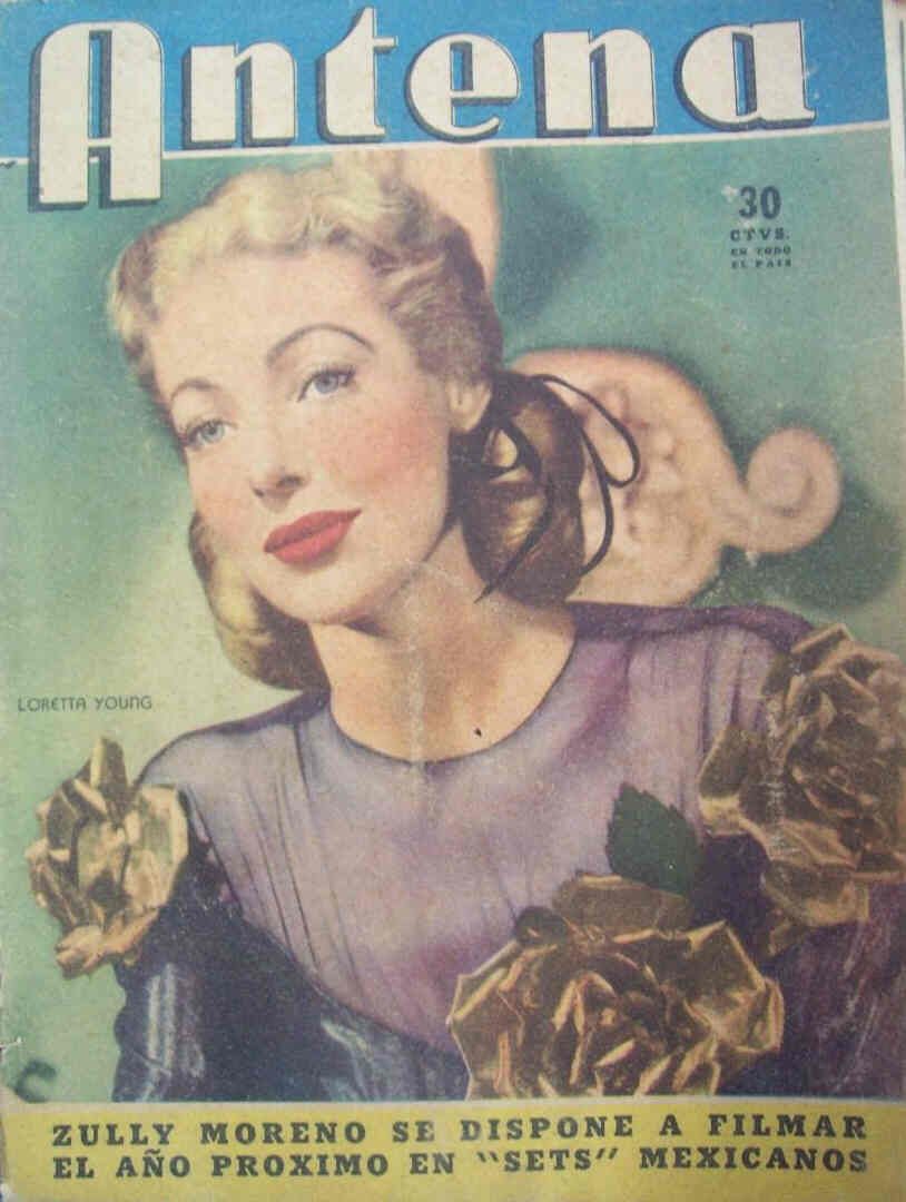ANTENA magazine side cover Issue 873 18 November 1947
