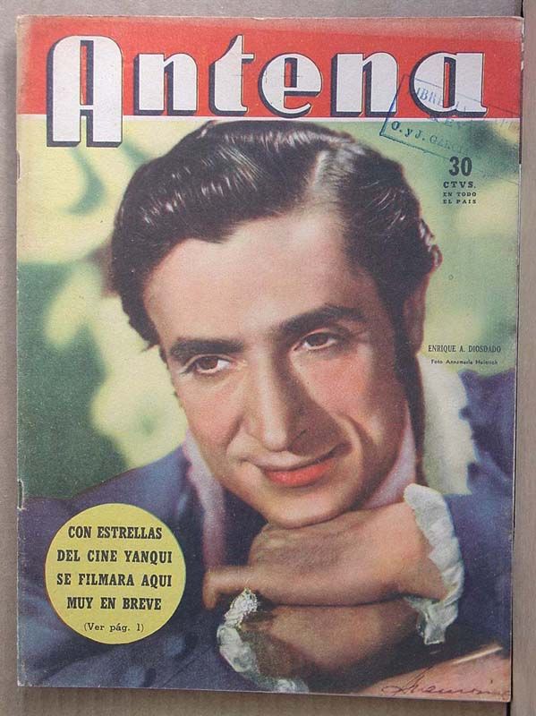 ANTENA magazine side cover Issue 874 25 November 1947