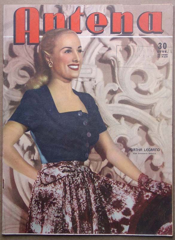 ANTENA magazine side cover Issue 912 17 August 1948
