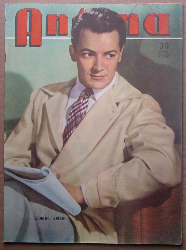 ANTENA magazine side cover Issue 913 24 August 1948
