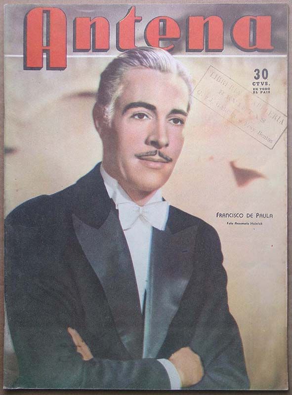 ANTENA magazine side cover Issue 914 31 August 1948