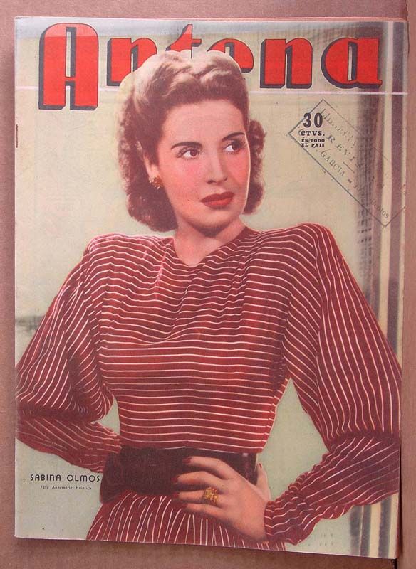ANTENA magazine side cover Issue 916 14 September 1948