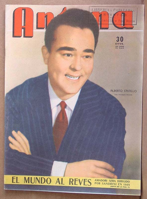 ANTENA magazine side cover Issue 917 21 September 1948