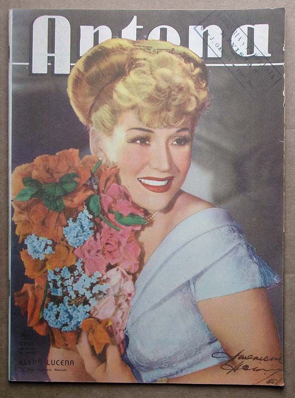 ANTENA magazine side cover Issue 943 19 April 1949